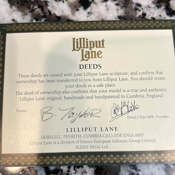 Lilliput Lane The Toadstool - Picture 7 of 9